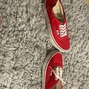 Red Vans